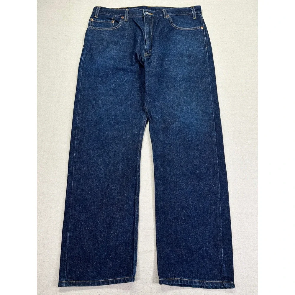 VTG Levi's 505 Men's 38 NWT Denim Jeans Regular Straight Y2K Deadstock‎
